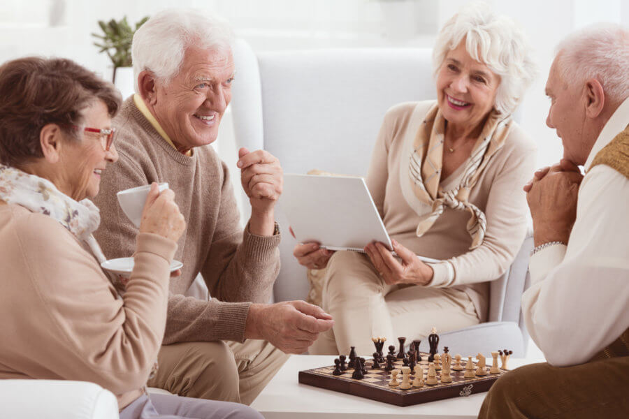 socialized elderly community